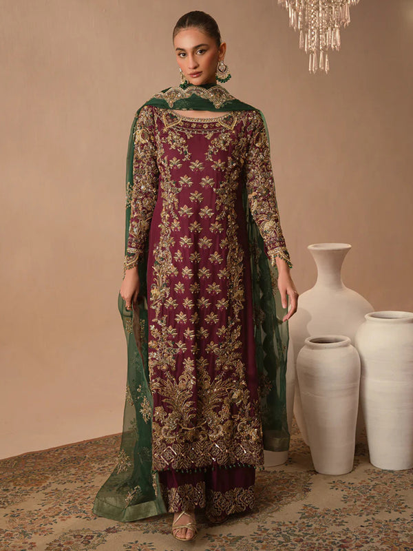 Abeera Usman - Burgundy Dusk