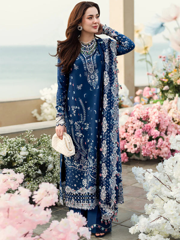 Qalamkar Luxury Lawn - Aurora